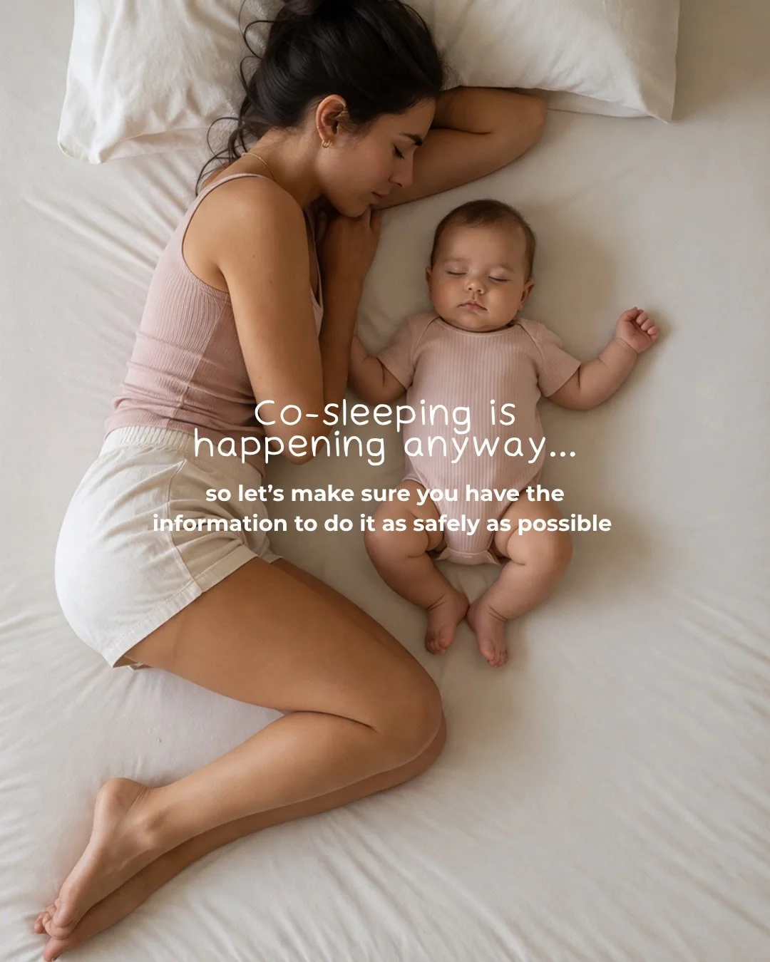 Lets talk about how to make it safer because it&rsquo;s happening anyway!! Tired Mums don&rsquo;t need judgement&hellip; they need support and real, usable info at 2am.

Save this if this is your current season ✨