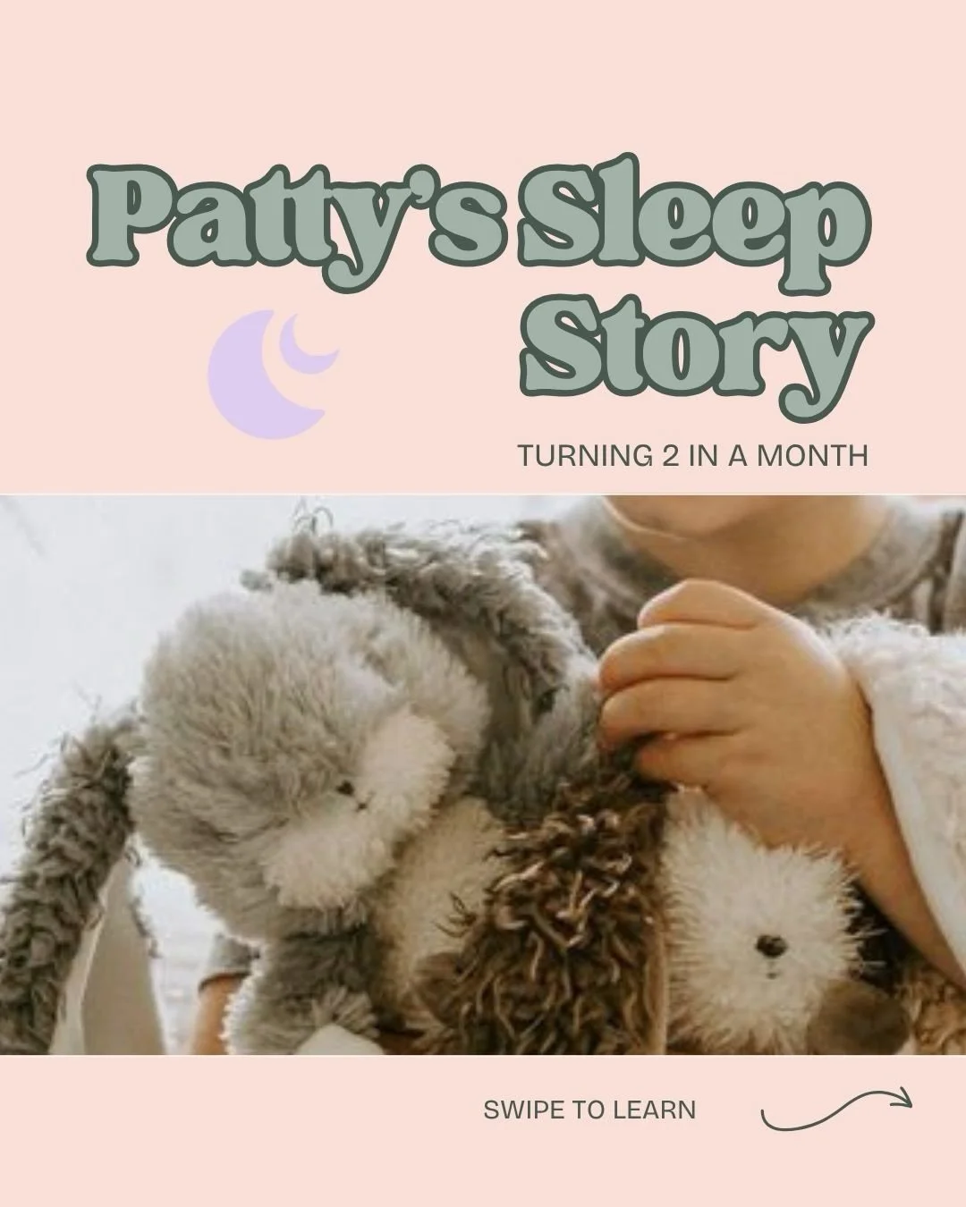 Patty is turning two next month and honestly, this one is such a good example of what can shift when we stop GUESSING and start looking at the whole picture.

Before we worked together, nights were all over the place. It wasn&rsquo;t just &ldquo;a bi