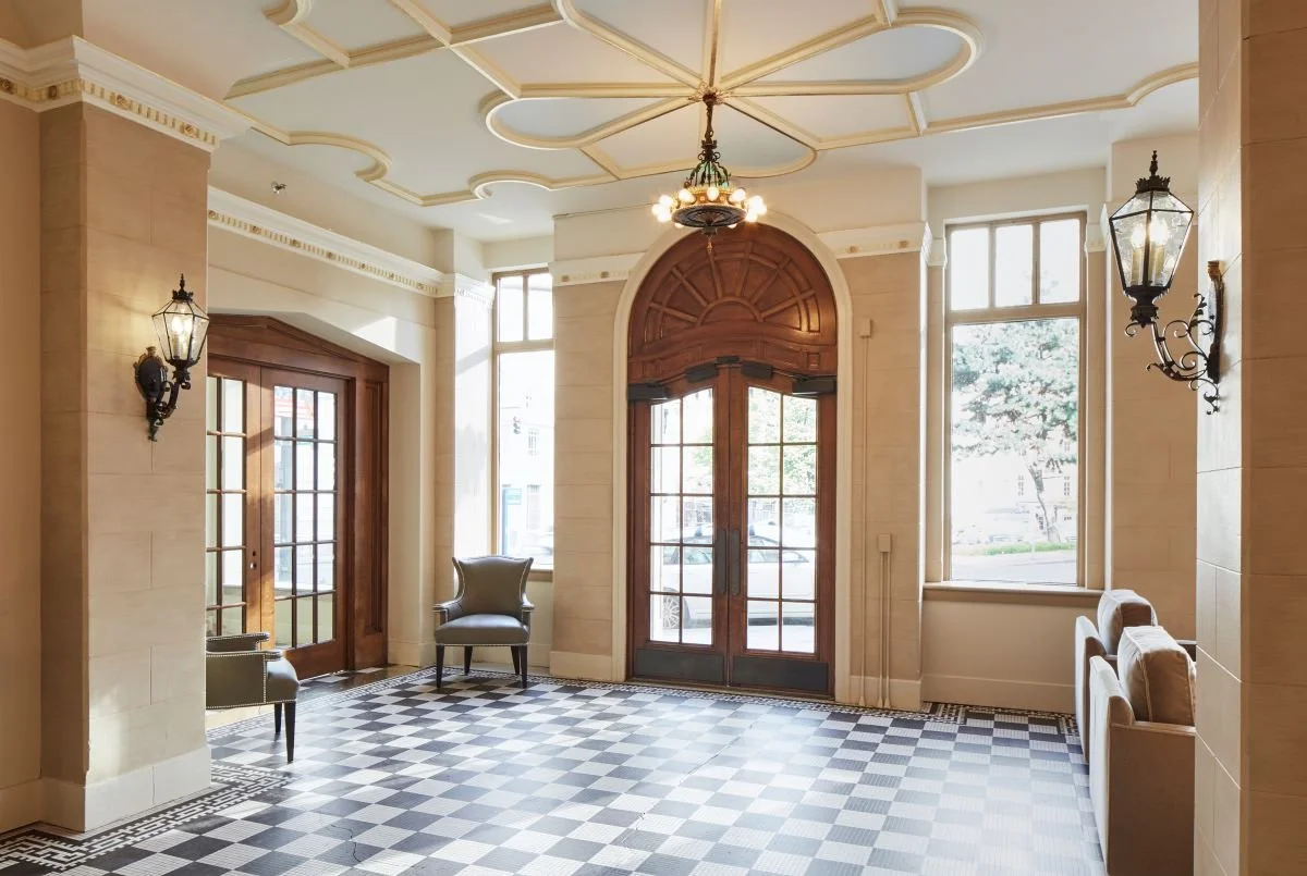 Sovereign Apartments Downtown Portland Oregon Historic Tax Credit Preservation Project Lobby.JPG