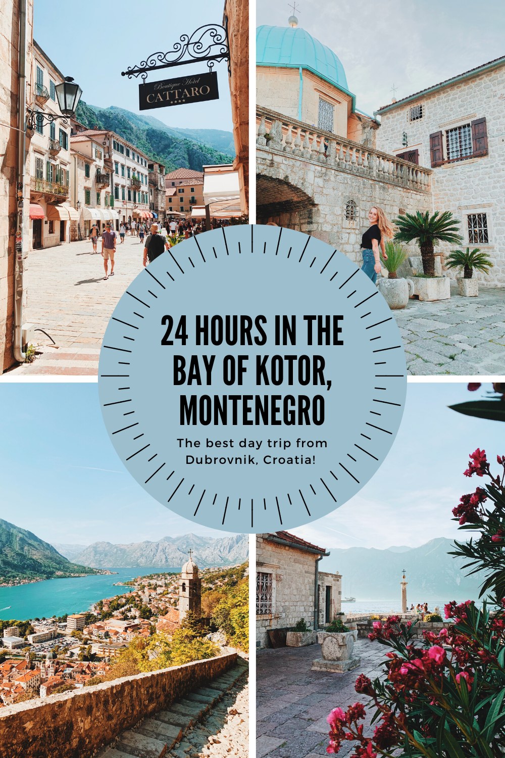 24 Hours in Montenegro, Day trip to the Bay of Kotor, Dubrovnik day trip, one 1 day in Kotor, Montenegro 