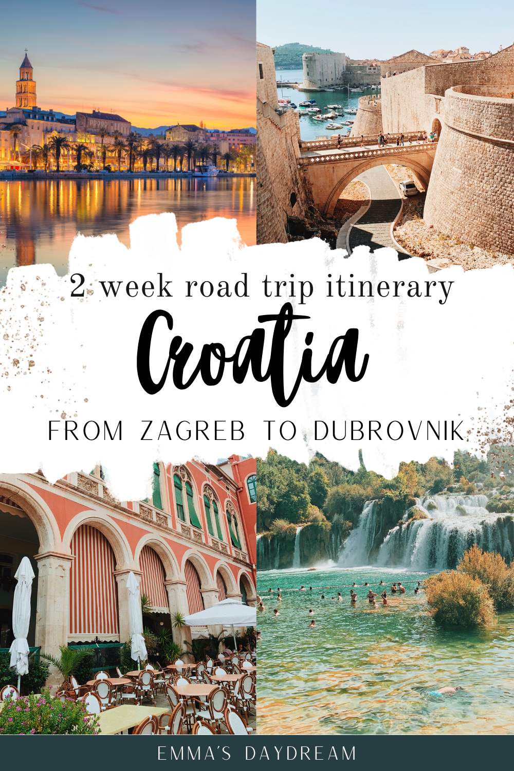 Ultimate Croatia Road Trip Itinerary: from Zagreb to Dubrovnik