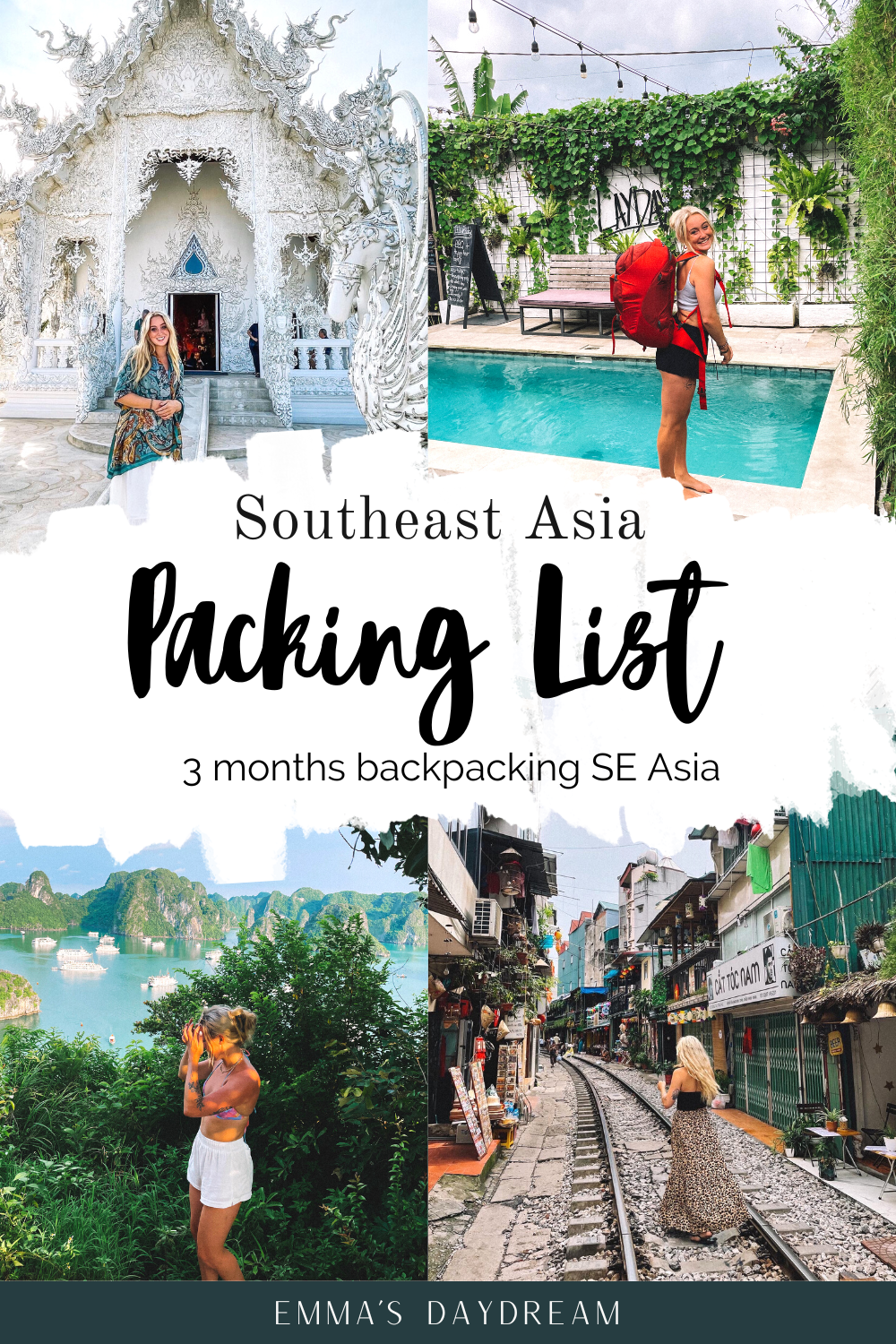 Backpacking Southeast Asia Packing List: 3 months in Southeast Asia