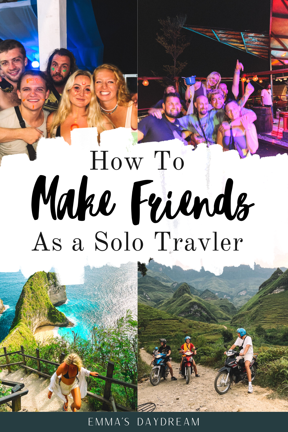 How to make friends while traveling alone