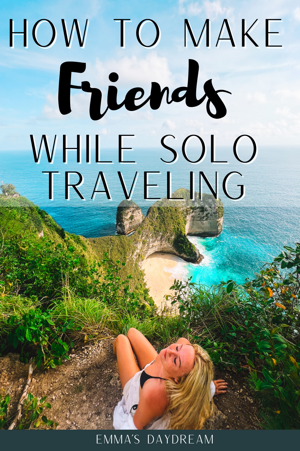 How to make friends while traveling alone