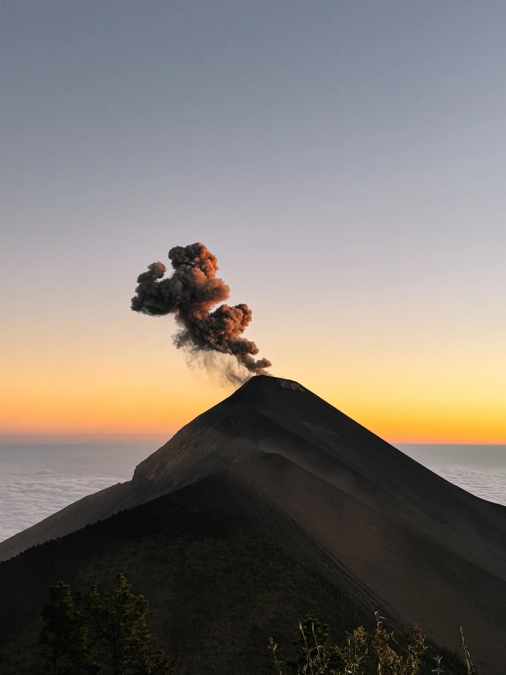 Hiking Volcano Acatenango