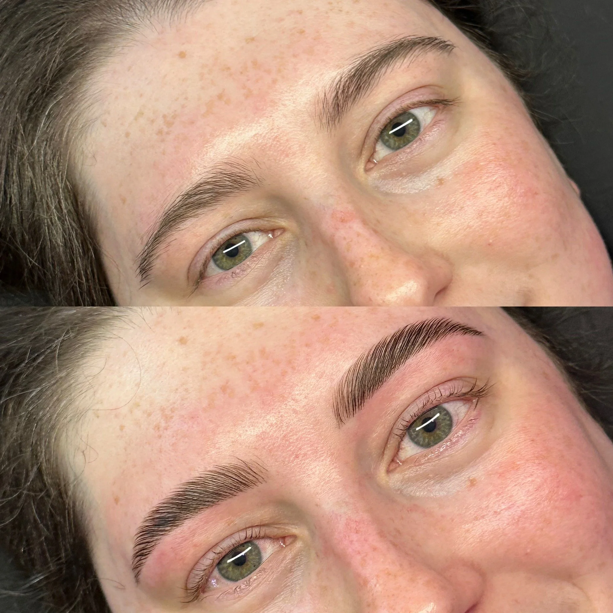 Before & After Brow Lamination + Hybrid Tint + Lash Lift