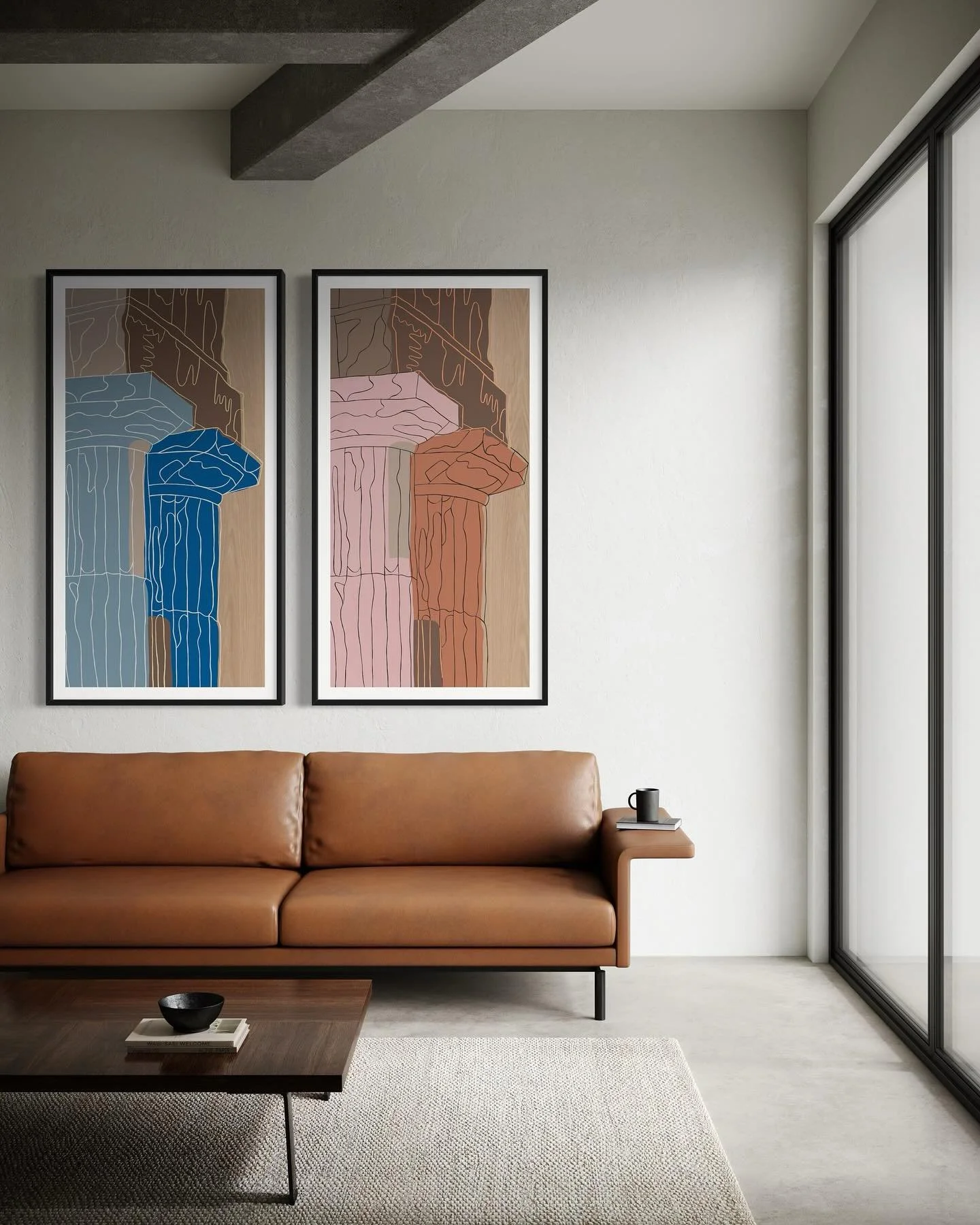 I love how these originals on ply board have transformed into Limited Editions. 

Only 10 Editions available 

Printed to bright white 300 gsm cotton rag paper with archival inks, editioned and signed by the artist.

#laramoisi 
#laramoisilimitededit