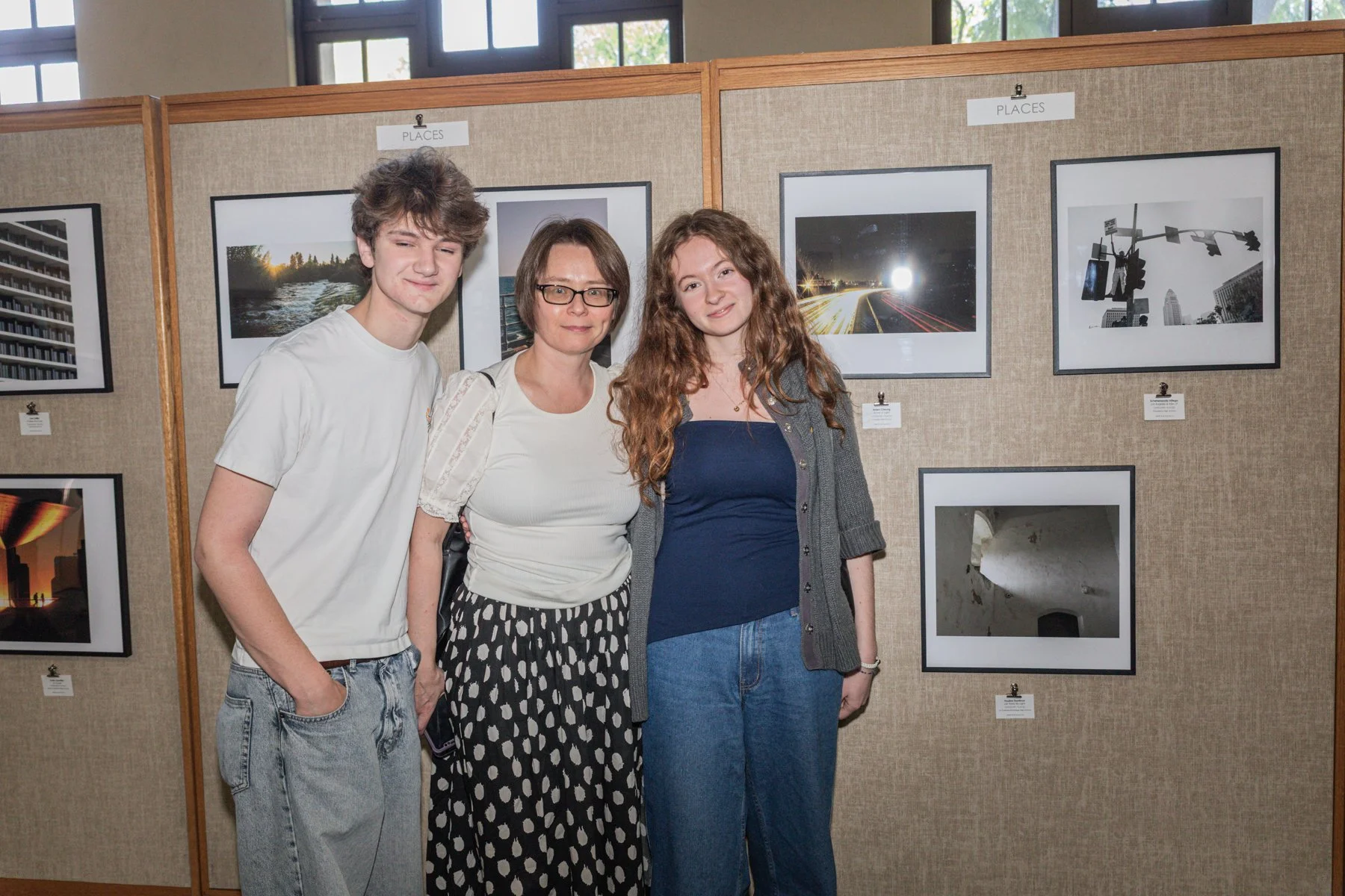  Paulina and Olga Danilova with Miles Worster  