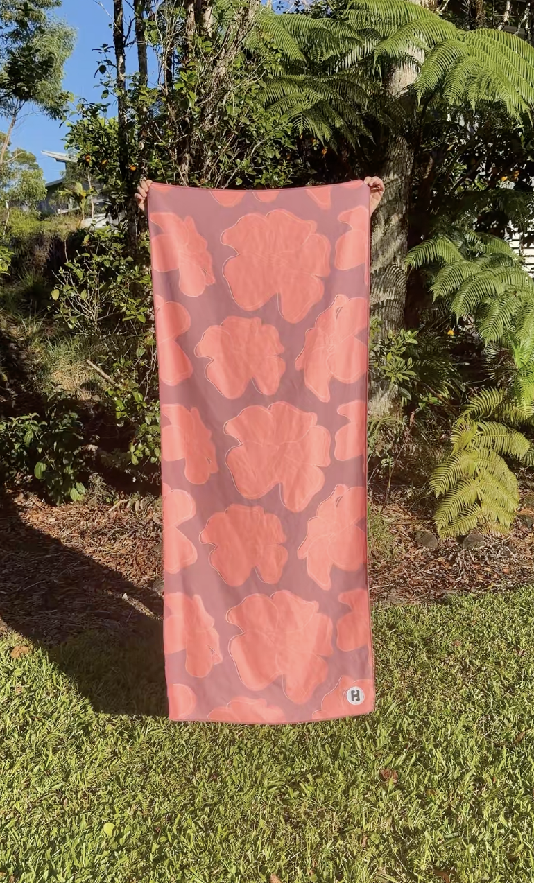 NEW - Holoholo Towel  - Pua Kenikeni