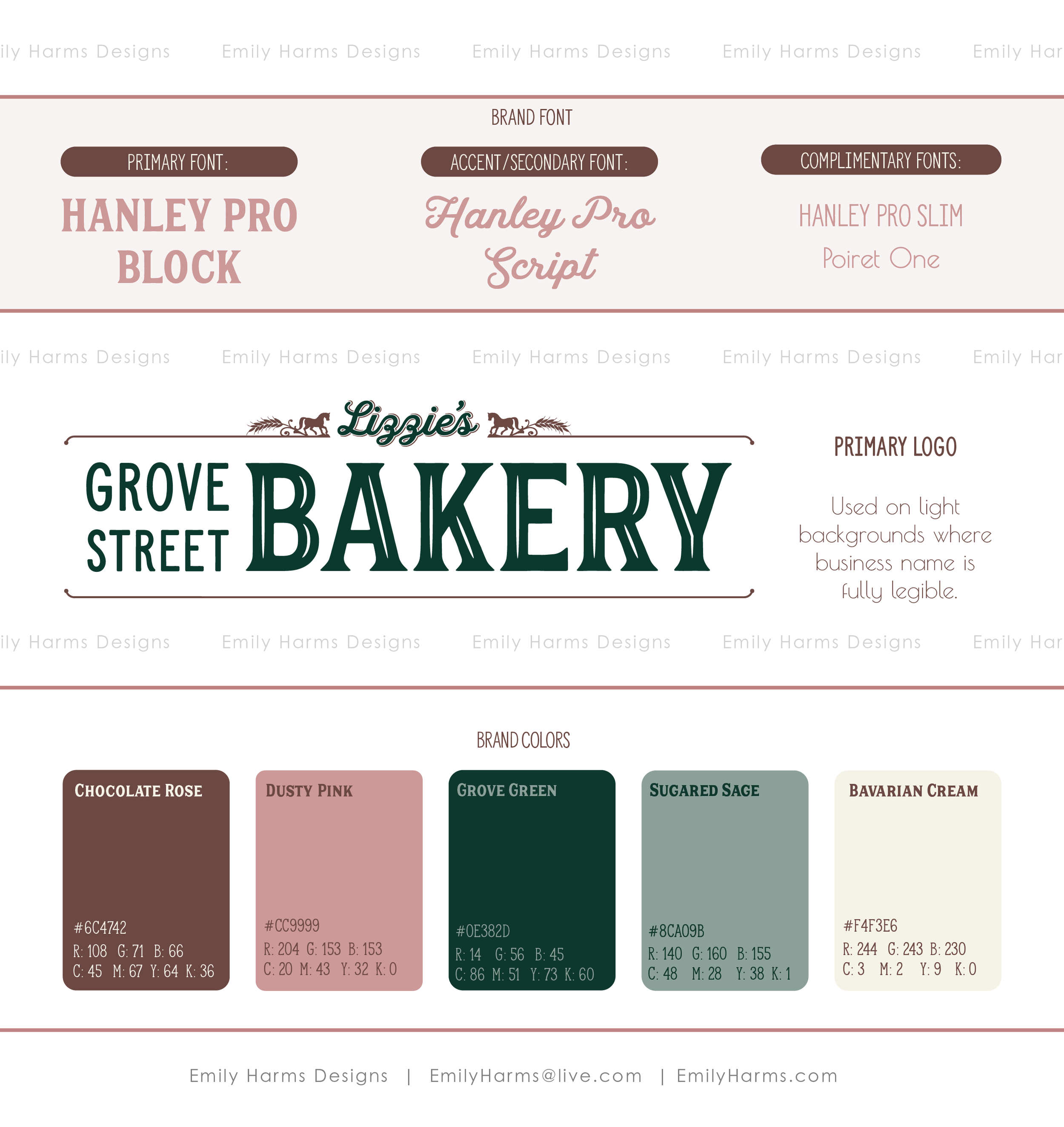 Company Branding Sheet