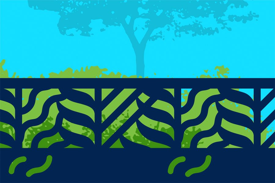 Tree fences for a Los Angeles community