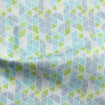Gems fabric in the dining room
