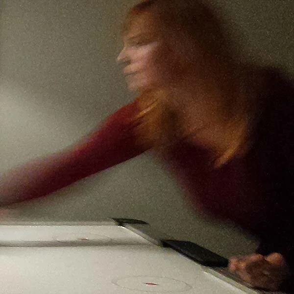 Air hockey face-off