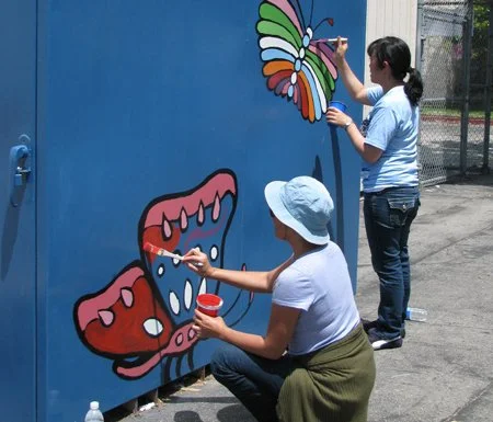 Community Collaboration: School Mural Project