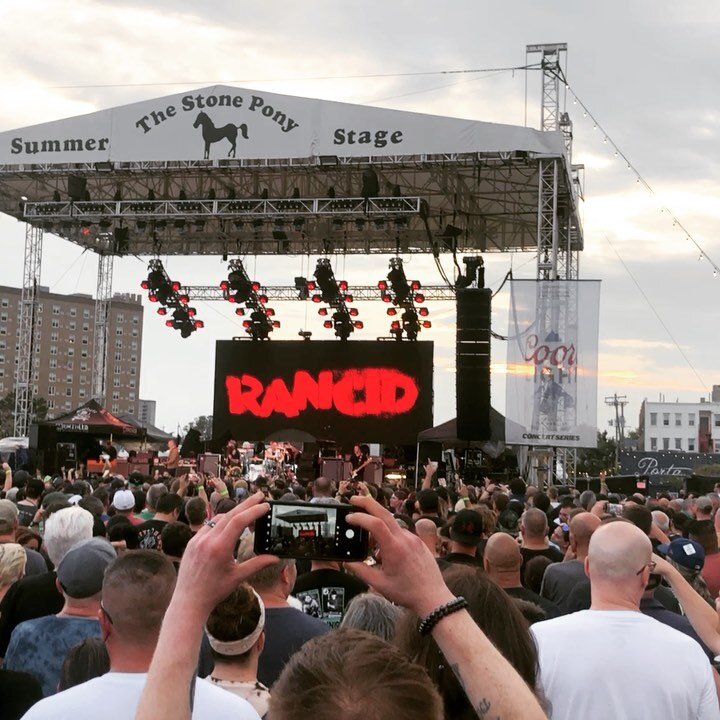 #ranception

Just made that up. Just now. 
.
.
.
.
.
#rancid #stonepony #stoneponysummerstage #poppunksnotdead #poppunkkid