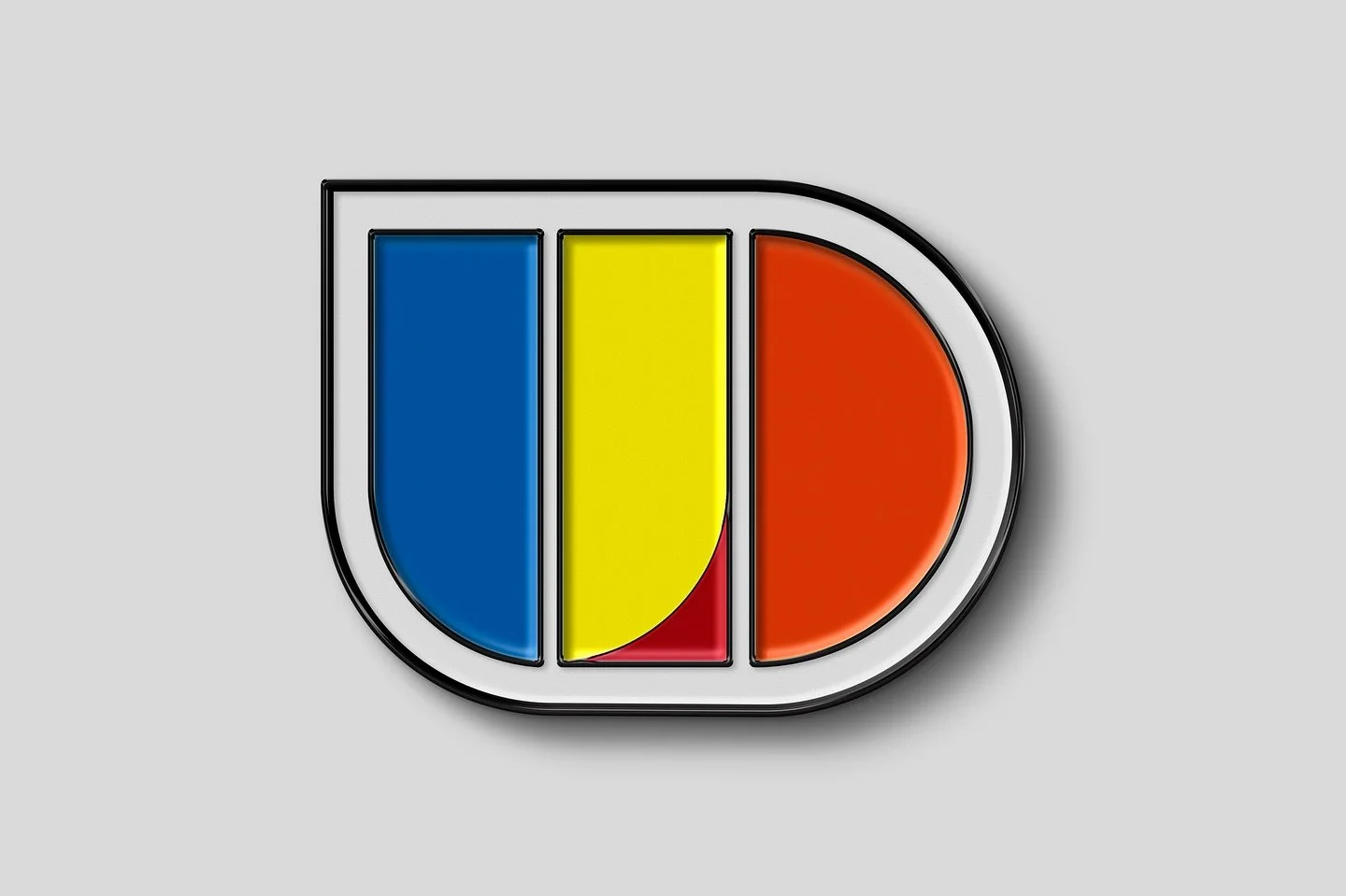 Can&rsquo;t help myself.

Designed this enamel pin for UID (United Industrial Design) a while back. Leaned hard into Bauhaus posters and industrial-era typography. Simple forms, high-contrast fills, and just enough asymmetry to keep your eye bouncing