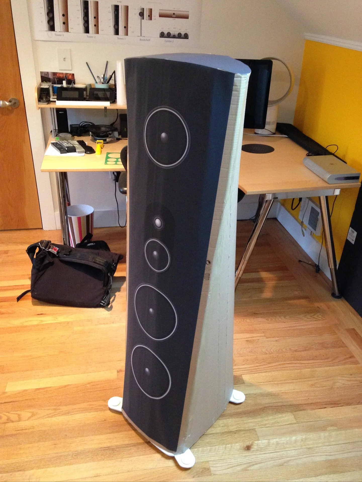 No render can replace holding the thing in your hands... or taking up a full corner of the studio!

Full-scale mockups let you feel the posture of a product before it&rsquo;s real.

Cardboard isn&rsquo;t glamorous, but it&rsquo;s honest and sometimes