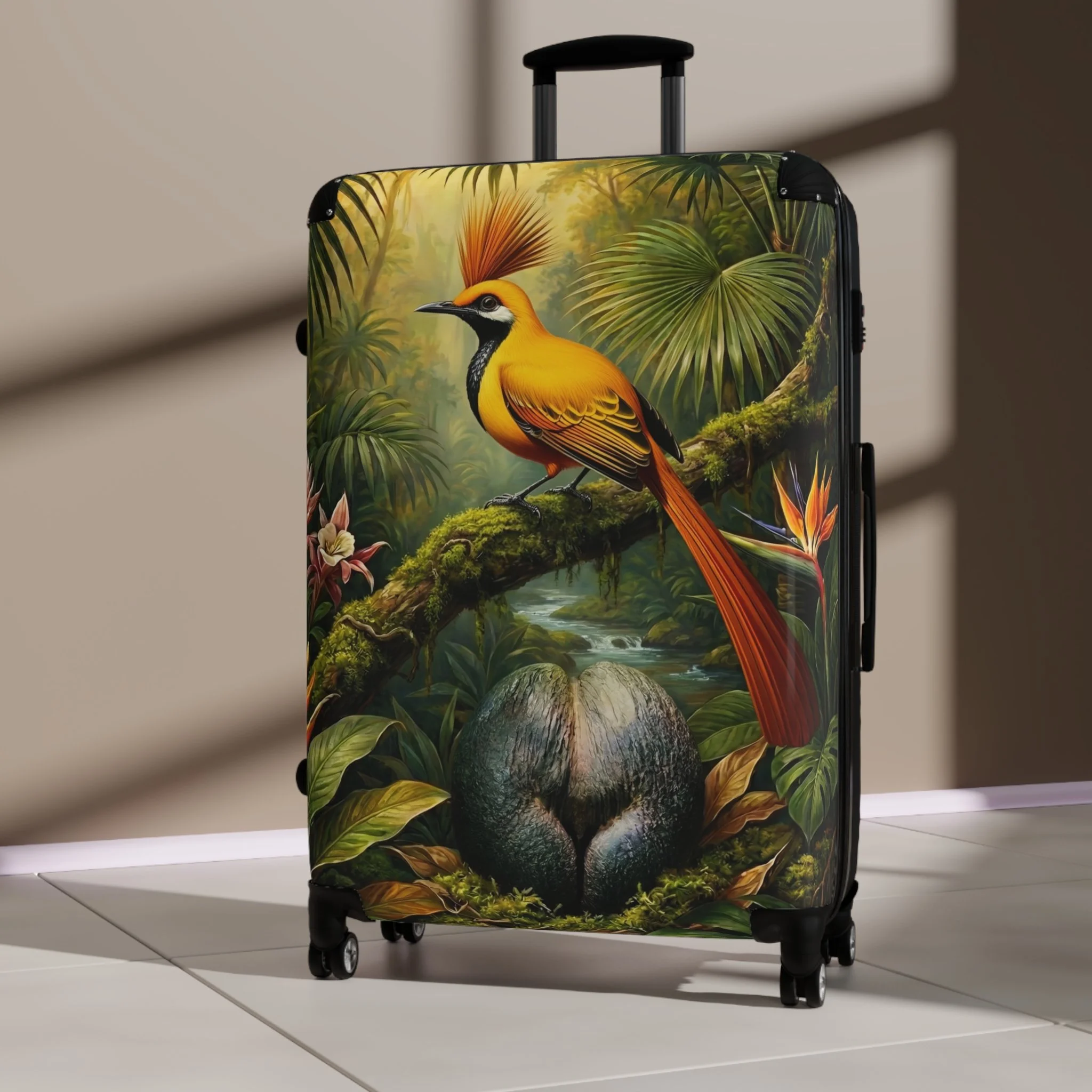 CoCo De Mer and Bird of Paradise Jungle Suitcase