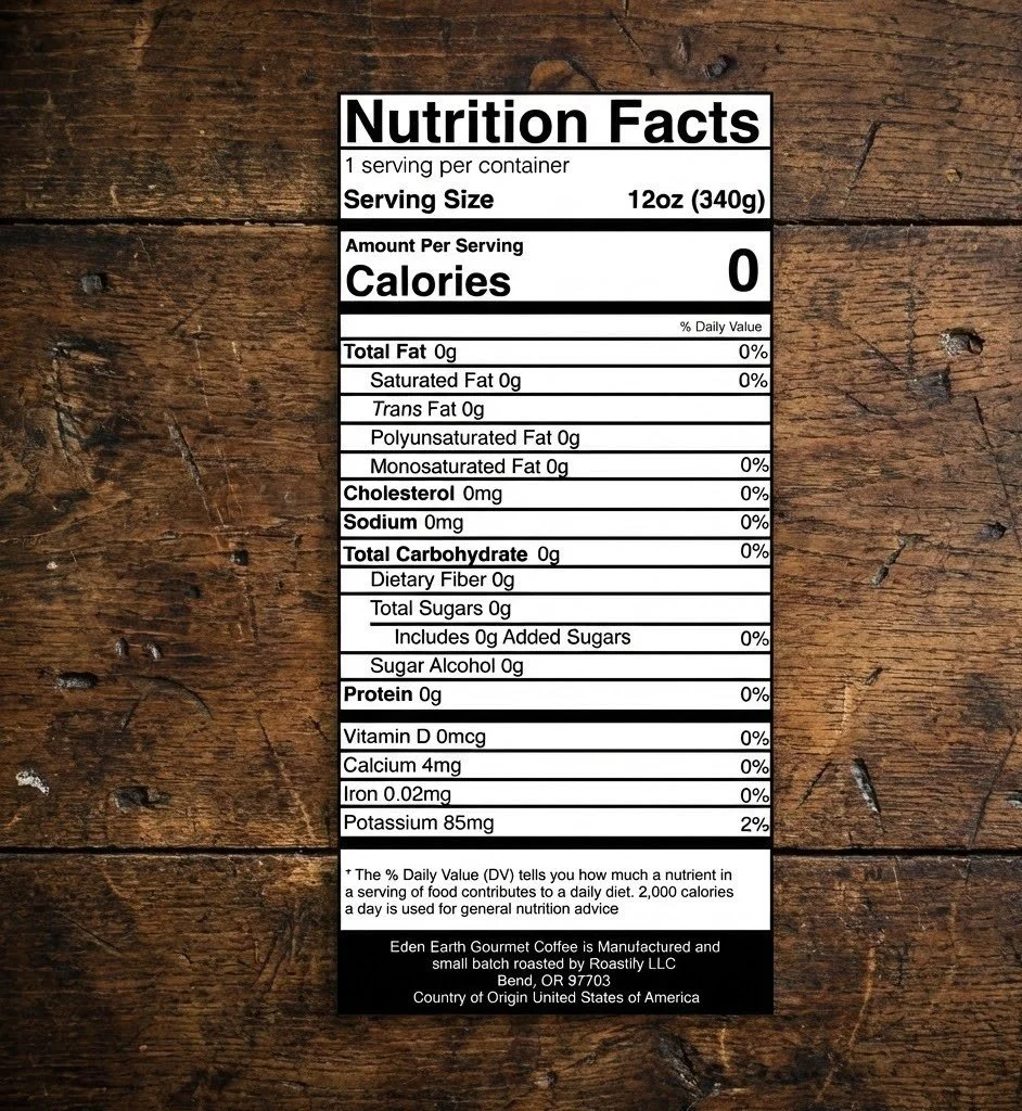 Eden Earth Coffee Nutrition Label.jpg