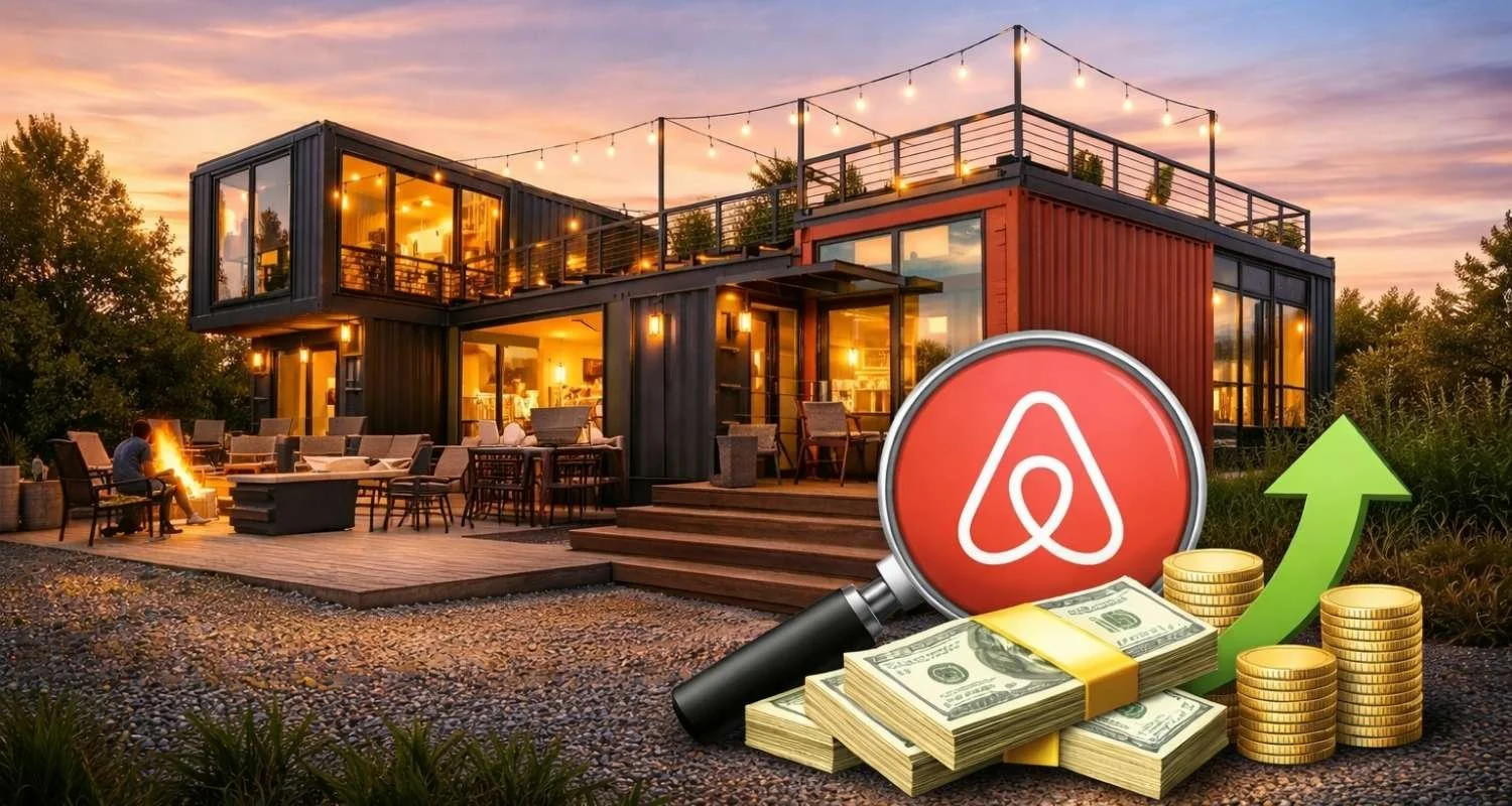 Why AirBnB Hosts Earn More Money With Container Home AirBnBs