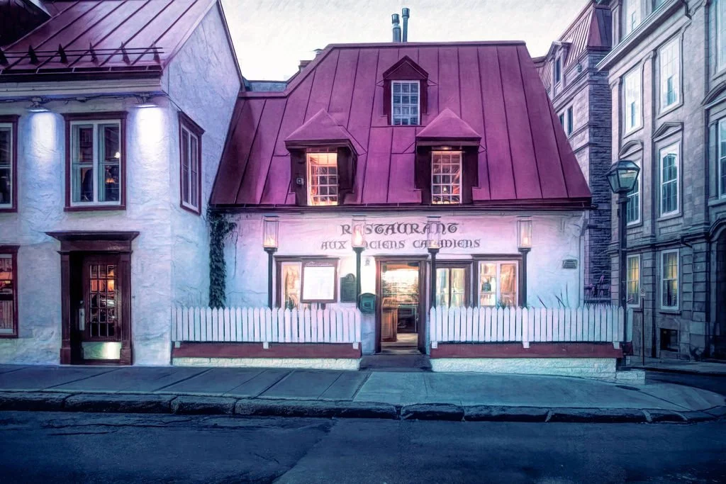 A RESTAURANT IN OLD TOWN QUEBEC CITY