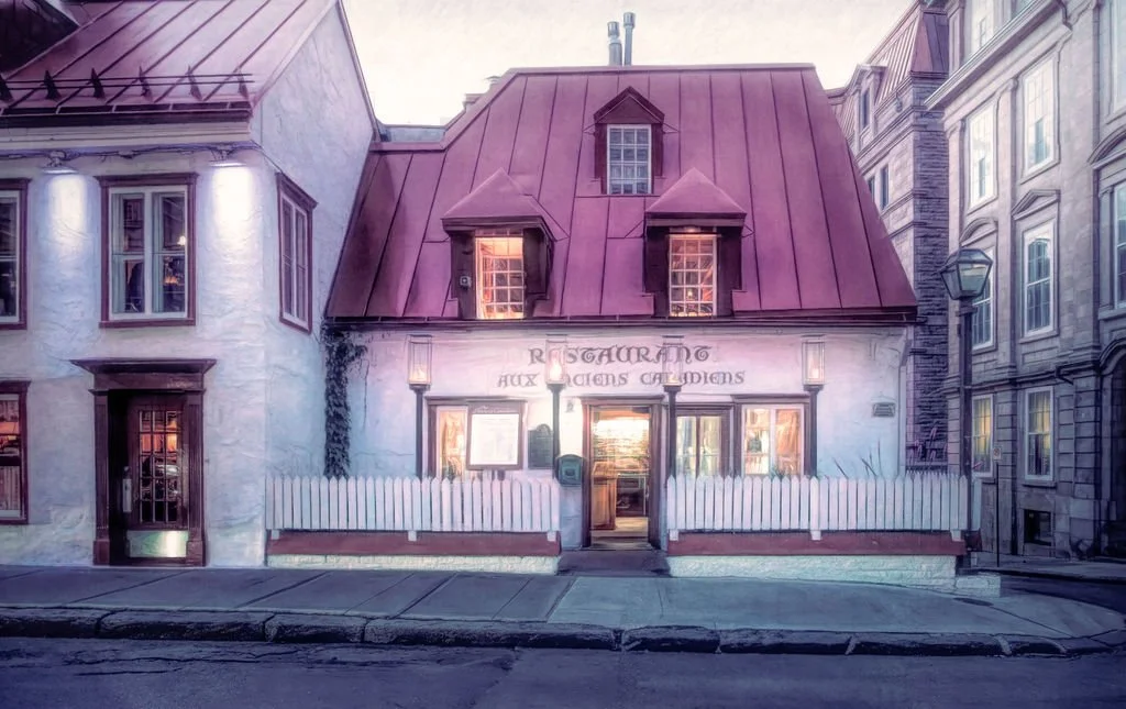 A RESTAURANT IN OLD TOWN QUEBEC CITY