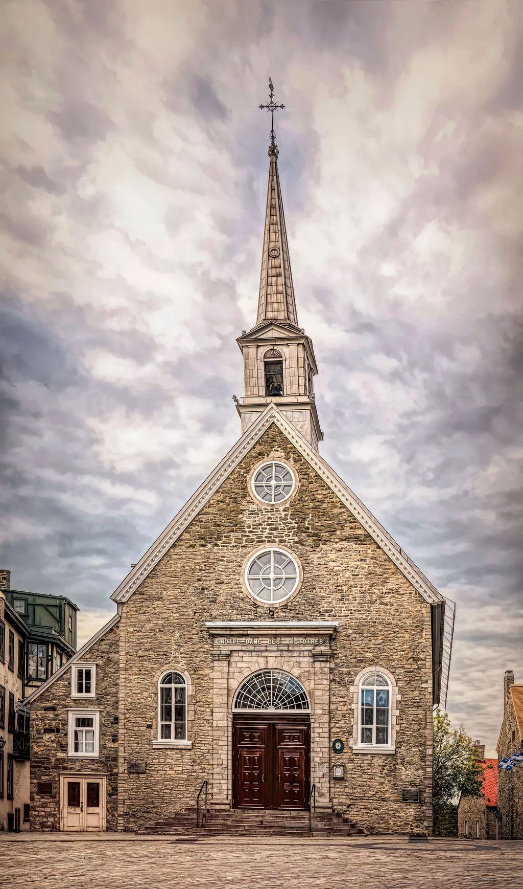 NOTRE DAME DES VICTOIRES IN PLACE ROYALE QUEBEC CITY