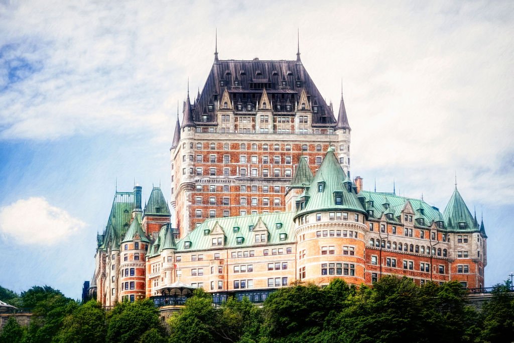 LE CHATEAU FRONTENAC QUEBEC CITY, CANADA