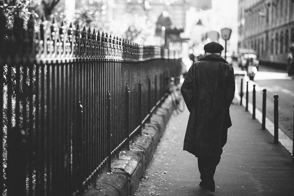 Man on a Parisian street