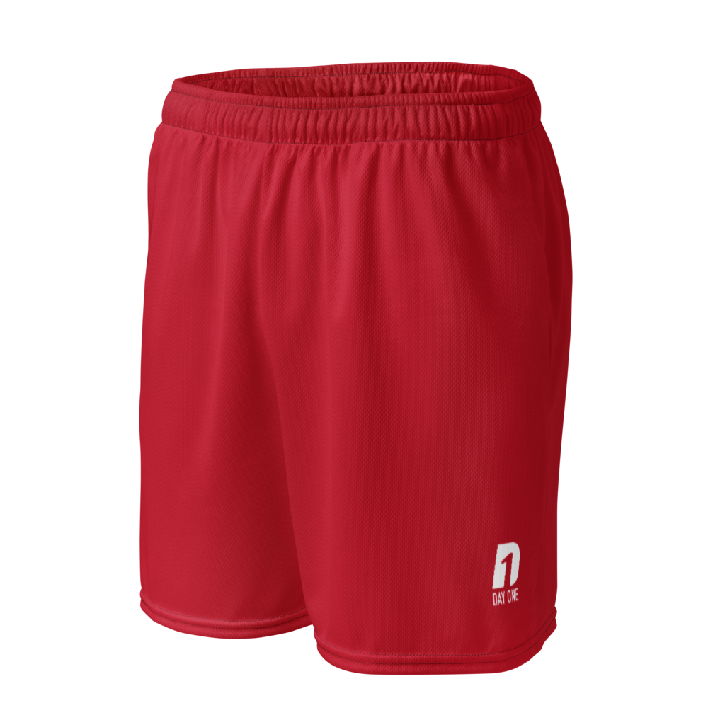 Day 1 Training Shorts (Red)