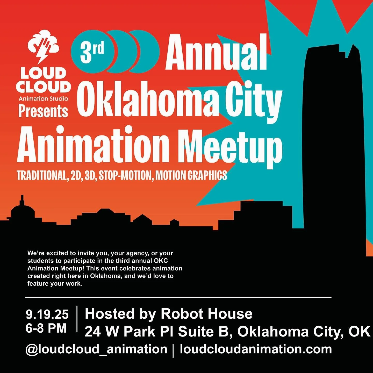 Come see some killer animation from the creative folks right here in Oklahoma!