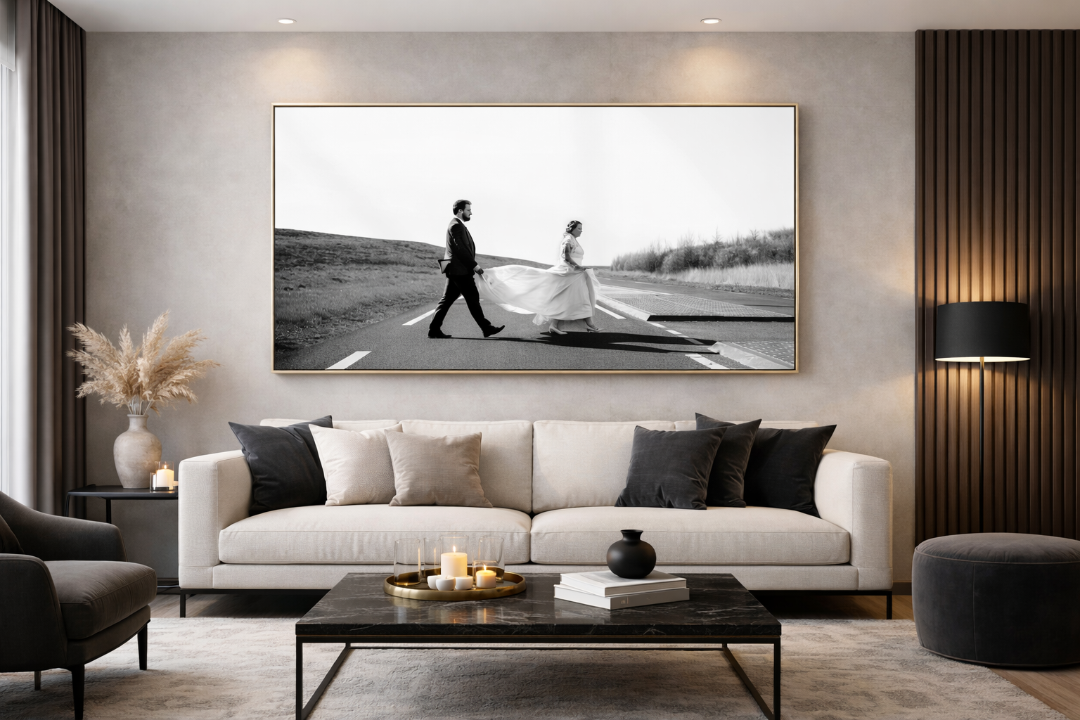 Mooie wall-art aan de muur