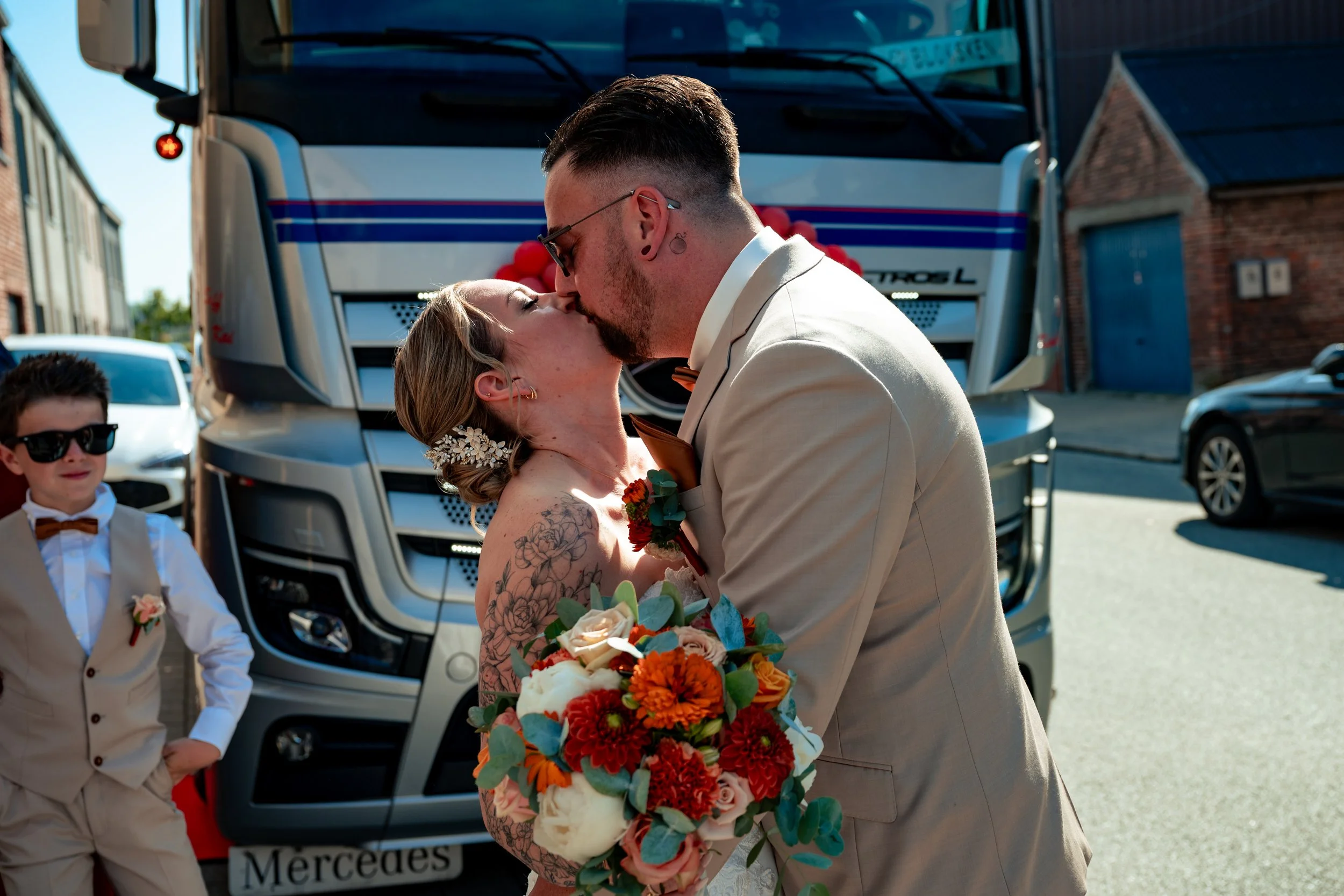 Kimberly &amp; Stijn, Trouwen in Hamme en feesten in Hof Ter Velden