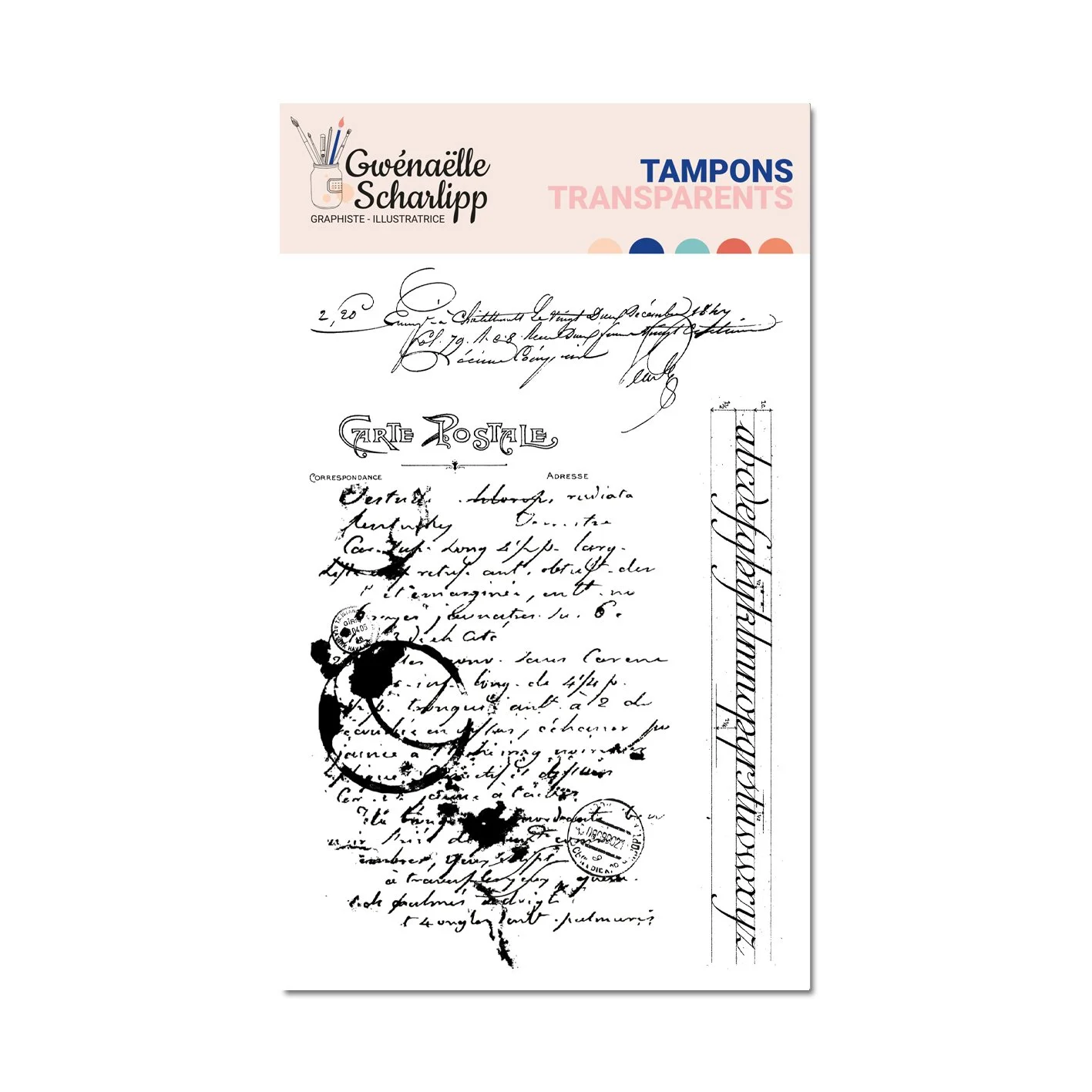 Tampons clear Pages anciennes - 028