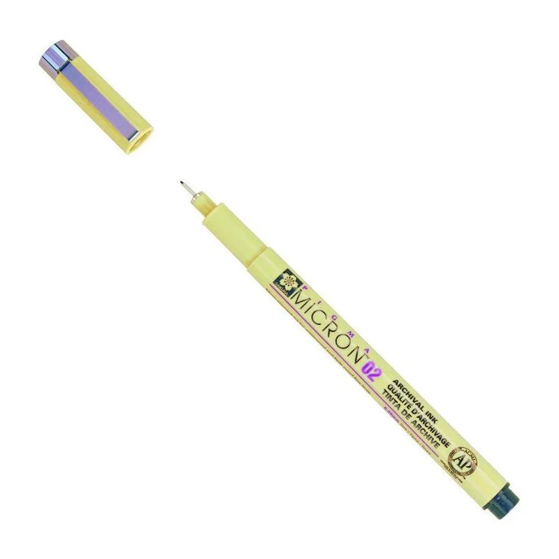 Feutre Pigma Micron Noir 02