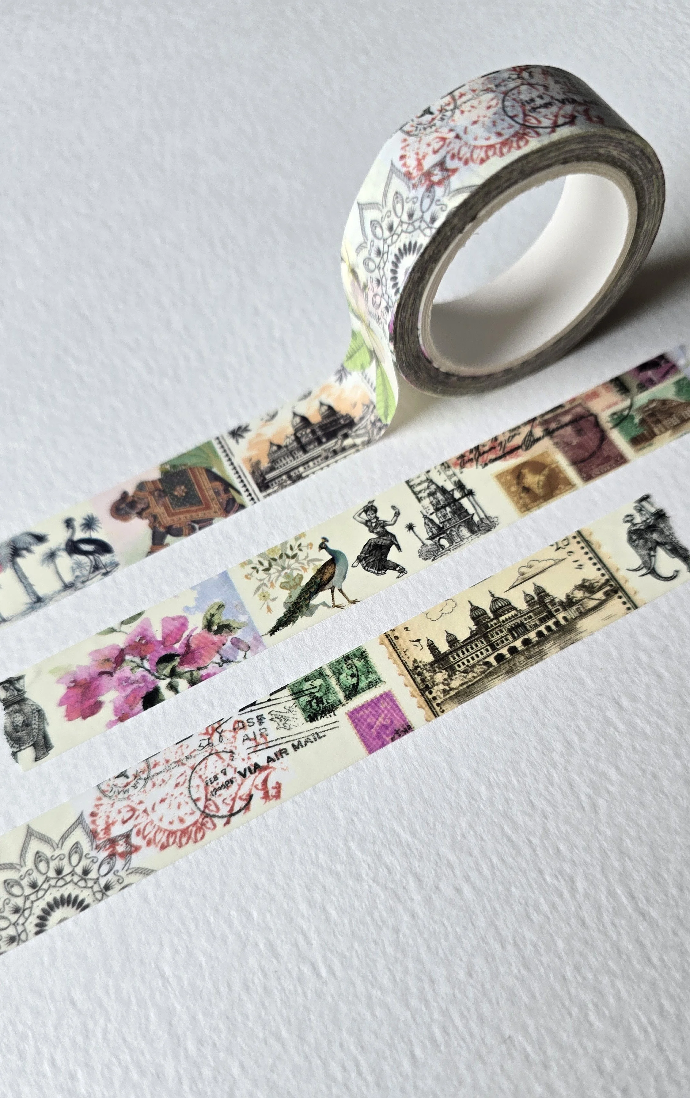 Masking tape Carnet d'Inde - 012