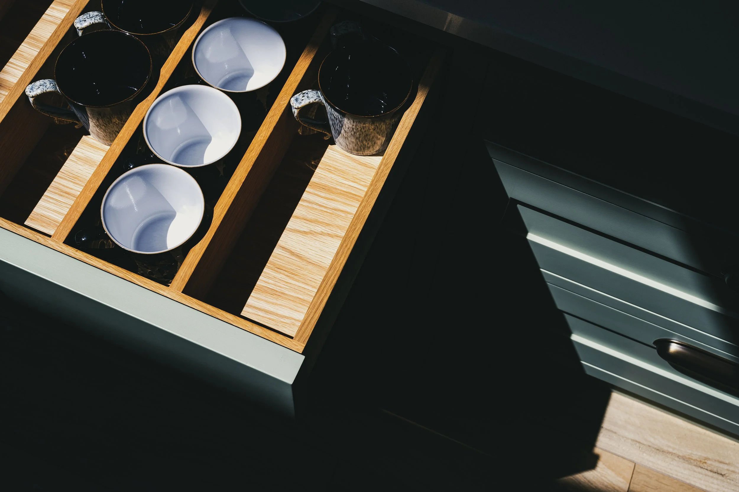 Kitchen Photography with dramatic lighting.