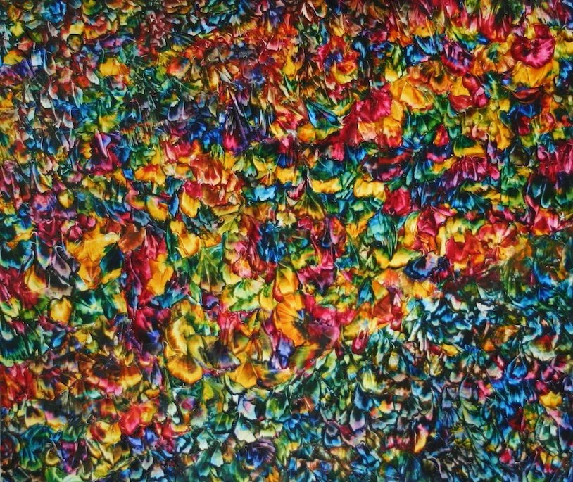 Foliage Four, oil on paper, 50 x 60cm