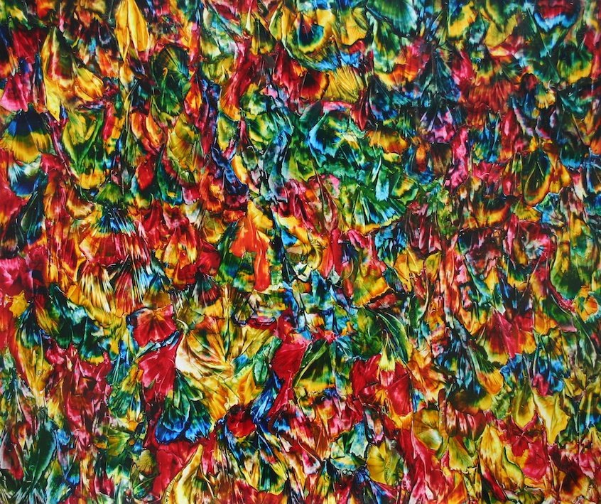 Foliage Seven, oil on paper, 50 x 60cm