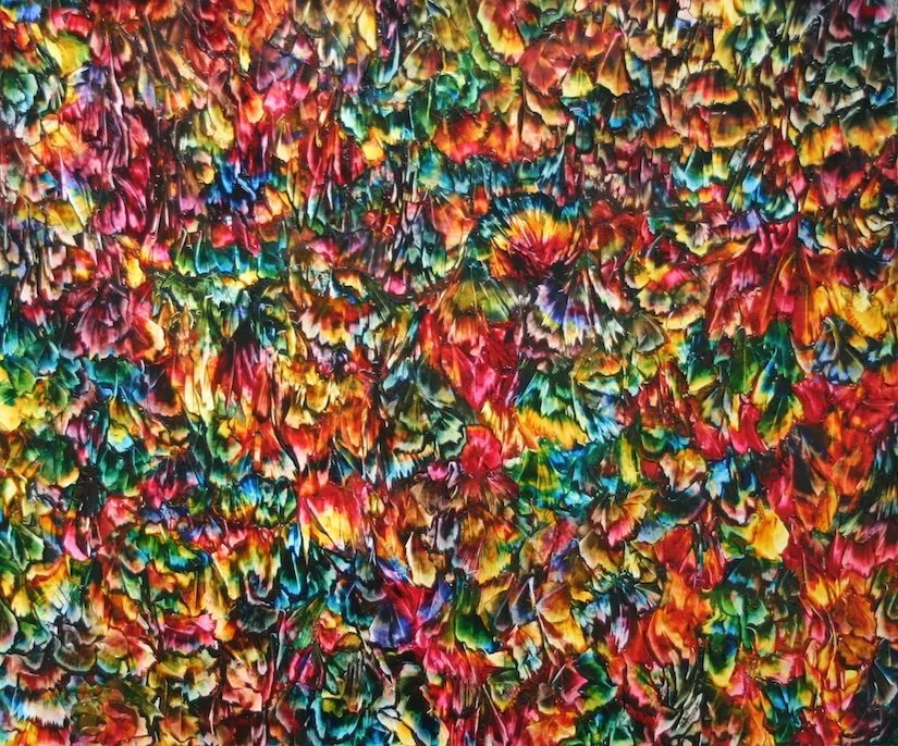 Foliage Three, oil on paper, 50 x 60cm