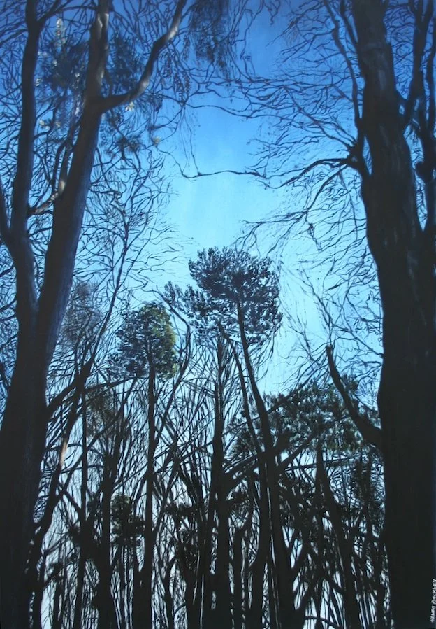 Phoenix Park, oil on canvas, 46 x 66cm