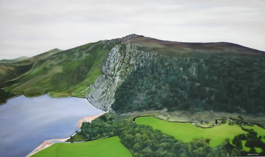 Luggala (Fancy Mountain), oil on canvas, 18 x 26inch