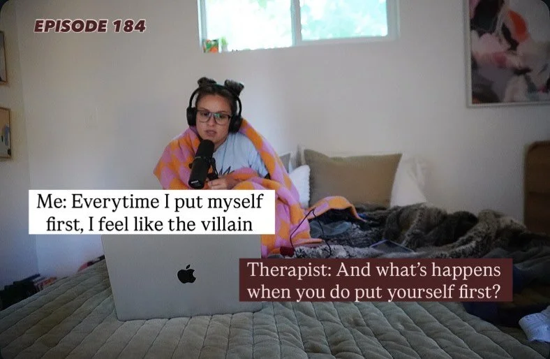 Putting the metaphorical oxygen mask on first has been the hardest thing to reprogram over this past year. To the point of getting a therapist to double check that I&rsquo;m &ldquo;making the right decisions&rdquo; 🥲

In her words: aren&rsquo;t you 