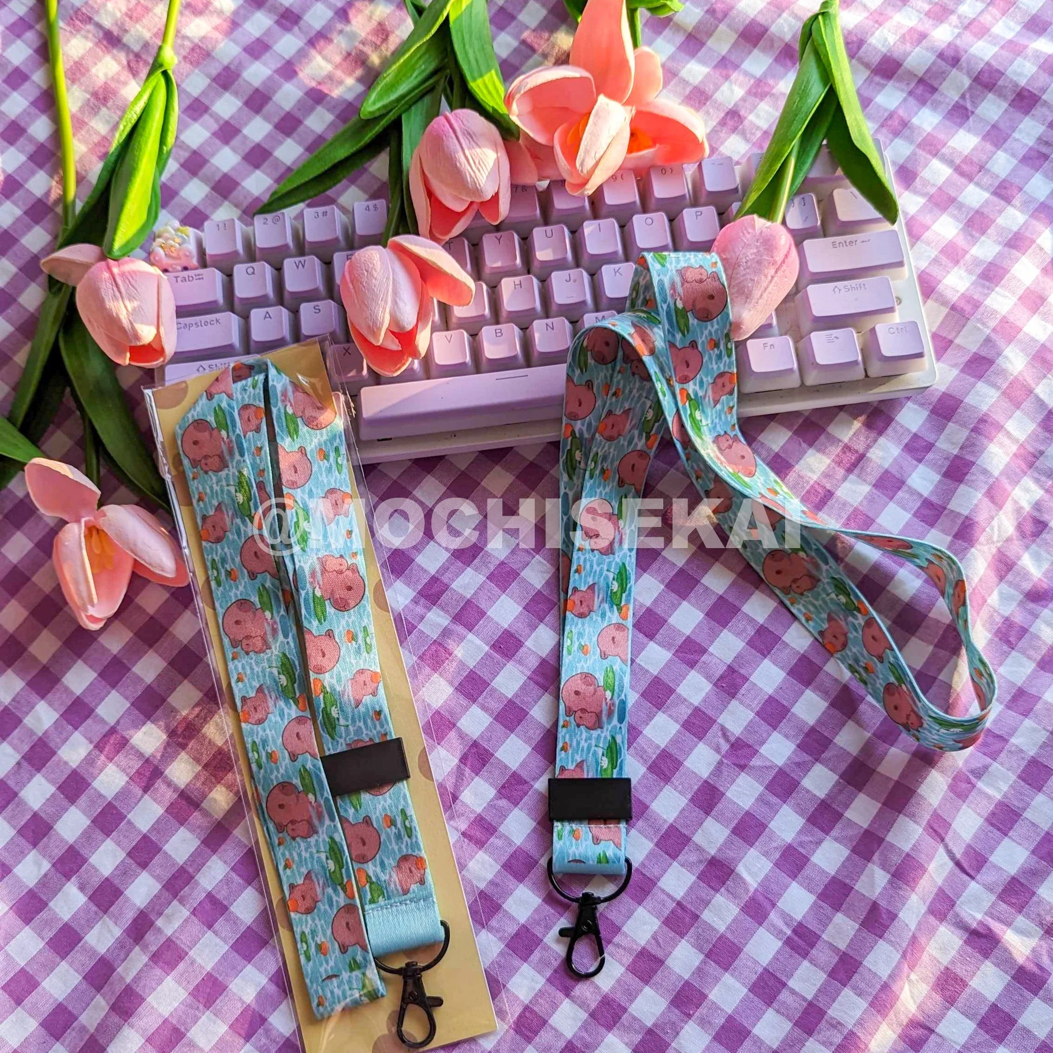 Capybara Lanyard