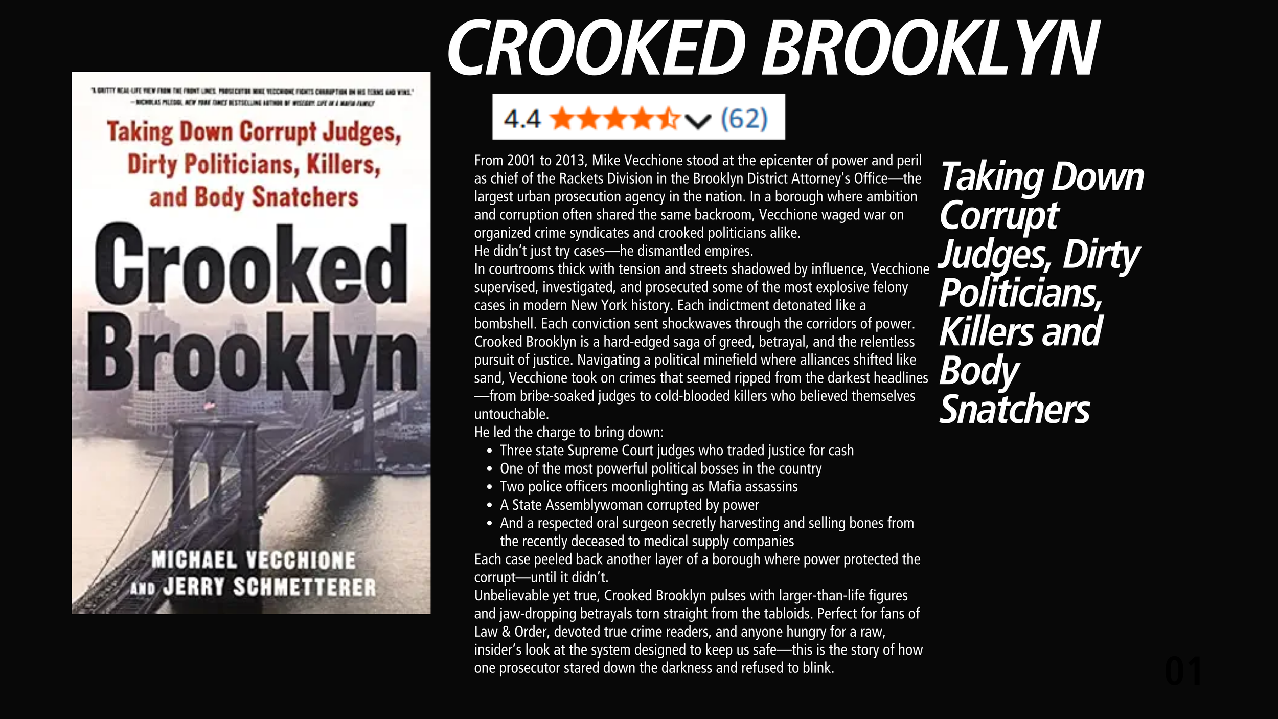 Michael vecchione Crooked brooklyn