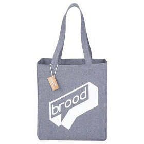 Recycled Cotton Grocery Tote Bag
