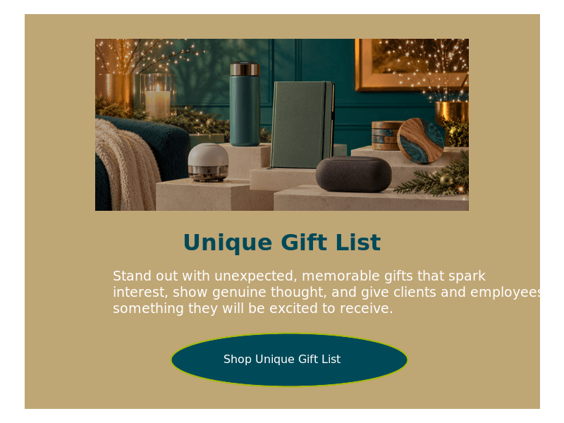 Fine Finds Unique Gift Lists