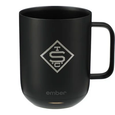Ember 10 oz temperature control smart mug with branded finish for corporate gifts and premium employee merchandise programs