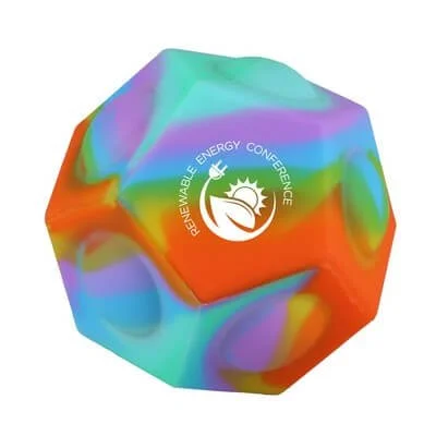 Silicone fidget stressball