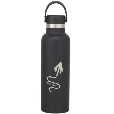 Hydro Flask standard mouth 21 oz stainless steel bottle with cap for corporate gifts and branded promotional merchandise